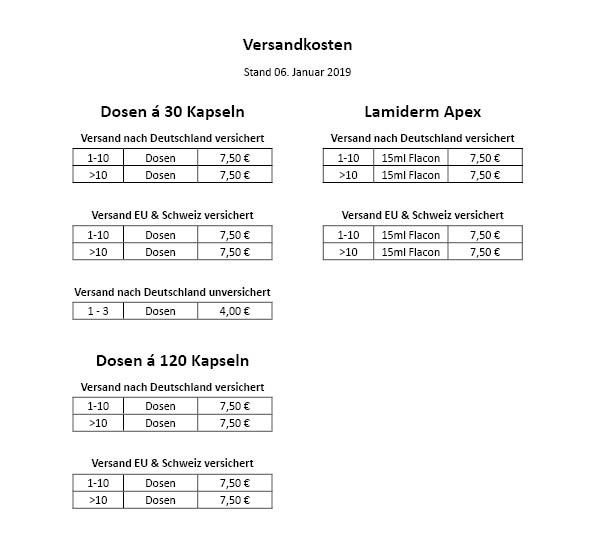 versandkosten 190106 A4 de